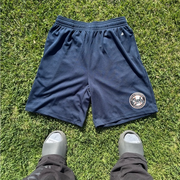 Y2K Citrus College Baseball Logo Mesh Shorts NWOT - Picture 1 of 4